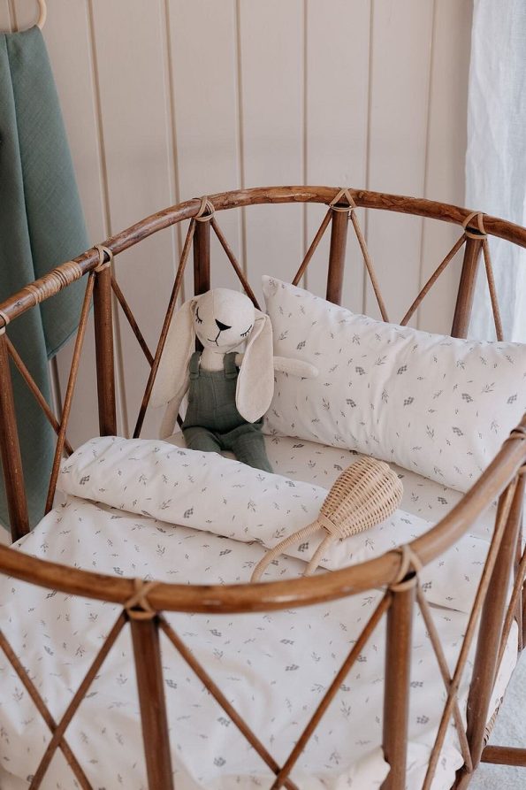 TBA COLLECTION Park Crib Bedding Set (80X110) | Eucalyptus