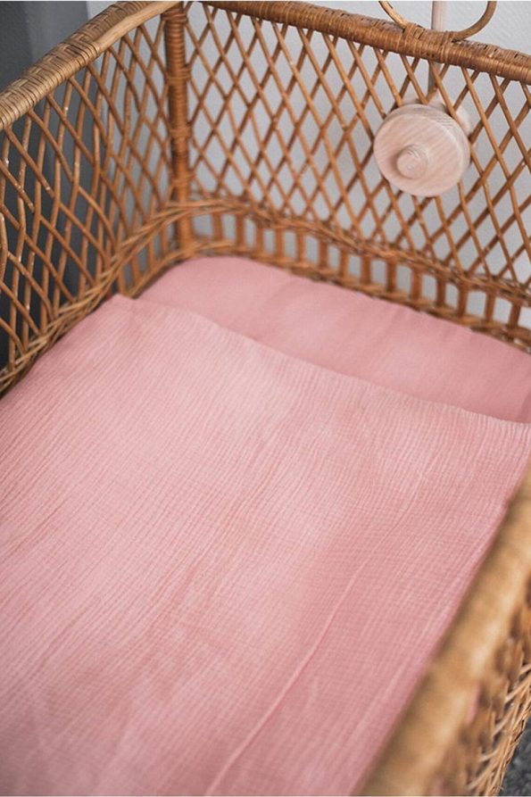 Mother's Voice Crinkled Muslin Baby Bedding Set 70x110 cm