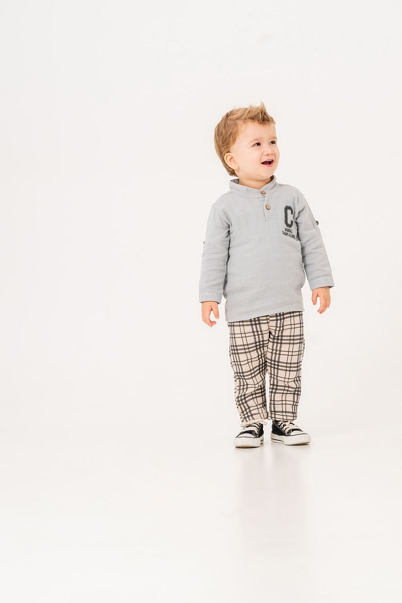 1_org_zoom-2812.jpg JNF Kids Boys Checkered Muslin Two-Piece Set
