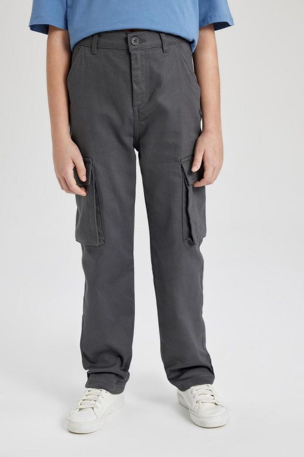 Boys' Cargo Fit Twill Pants