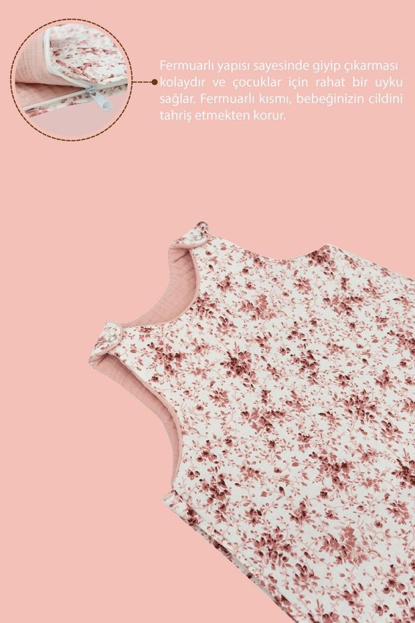 Mordesign Baby Sleeping Bag, Newborn Muslin Swaddle, 100% Cotton Fabric, Wearable Blanket, Sleeper Series