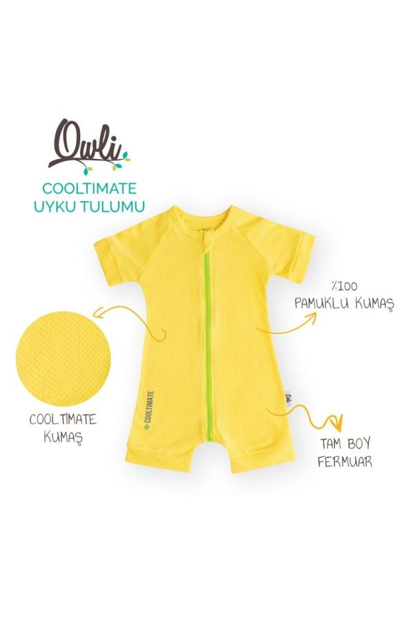 Owli Cooltimate Summer Sleeping Bag Yellow