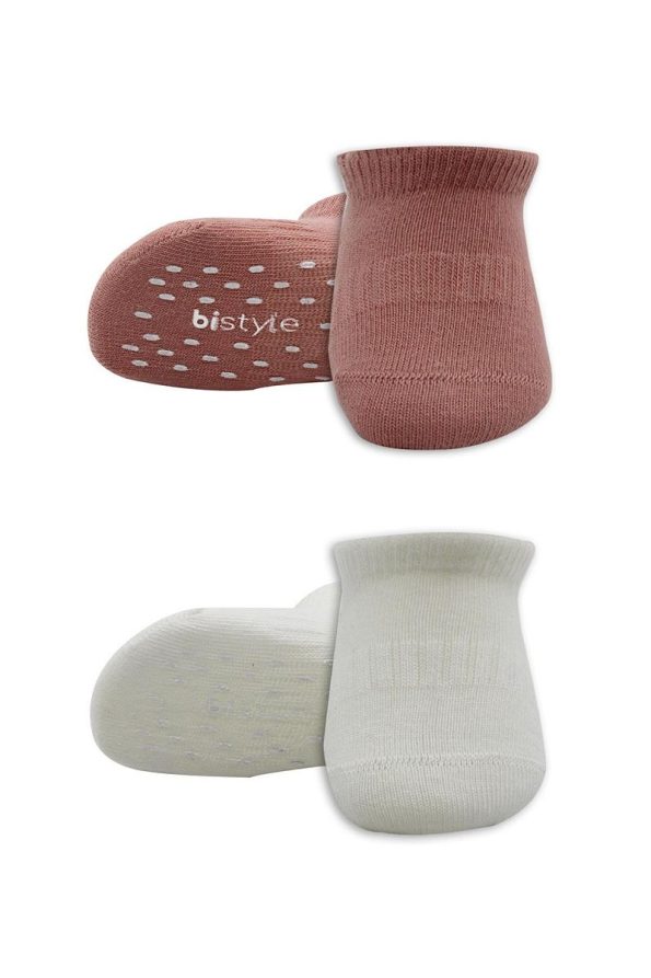 Bistyle Organic Baby and Kids Non-Slip Sneakers Socks