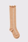 Katia & Bony Baby Floral Pattern Ankle Socks Brown