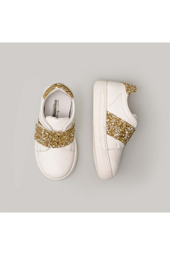 Merli&Rose Merli Glare Sneaker Gold