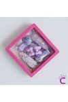 Cinderella 6-Piece Gift Set for Baby Girls Hair Bows in Purple