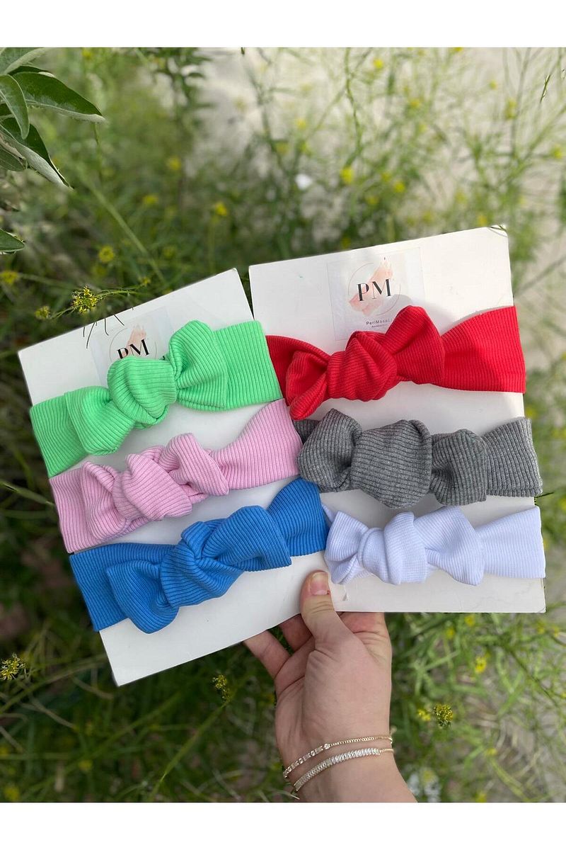 1_org_zoom-4983.jpg Selda Accessory Girl Baby Ribbed Bandana Set of 6