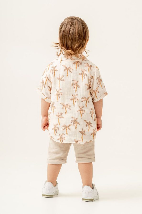 JNF Kids Boys Summer Palm Tree 3-Piece Set