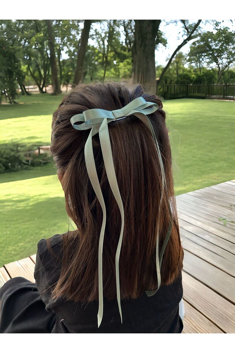 1_org_zoom-5527.jpg Melo Satin Ribbon Hair Clip