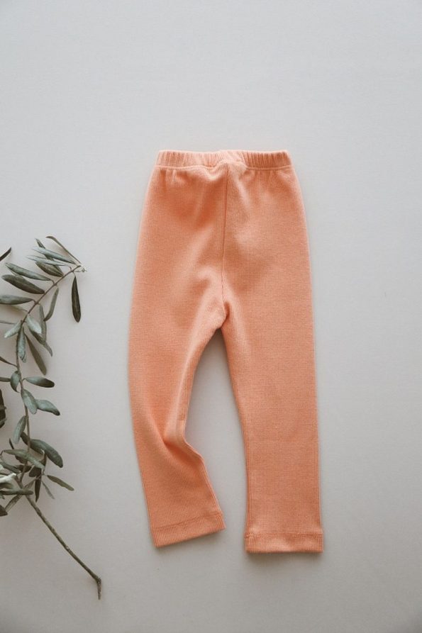 Thebellobambinoo Kids Leggings 0-6 Years Salmon