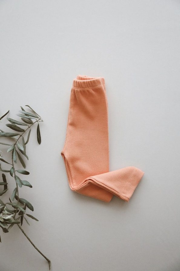 Thebellobambinoo Kids Leggings 0-6 Years Salmon