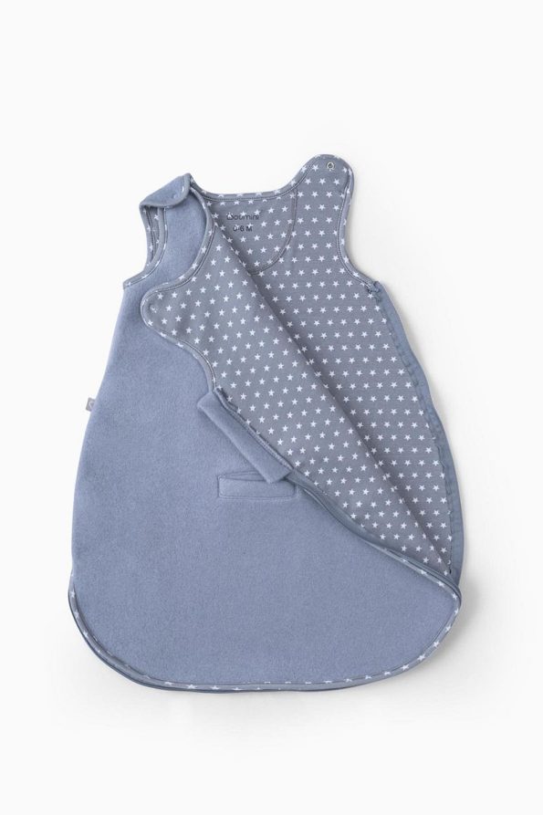 Boumini Sleeveless Cotton Baby Sleeping Bag Little Star Blue