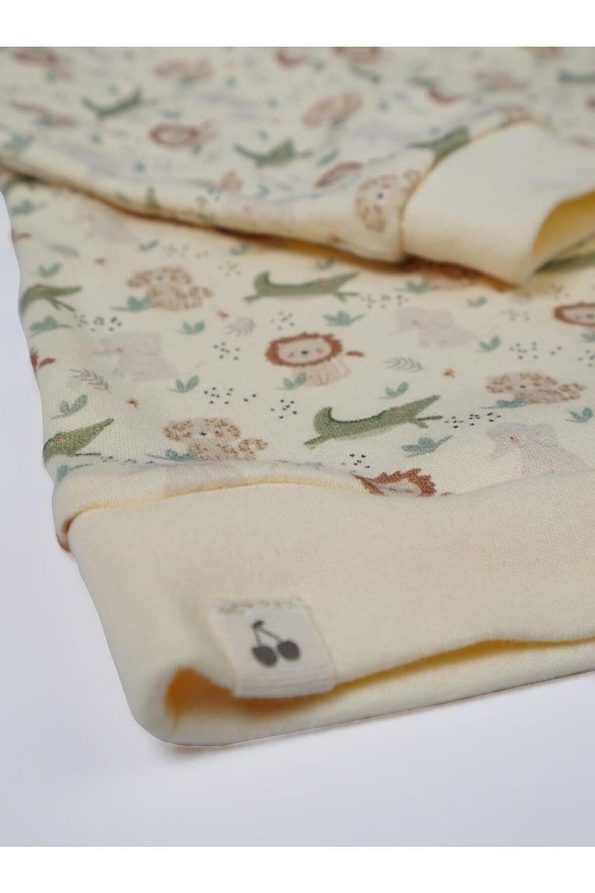 Kirazkids Animal Kingdom Patterned Cotton Pajama Set
