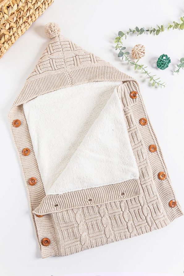 Babymod Welsoft Baby Swaddle Knit Blanket