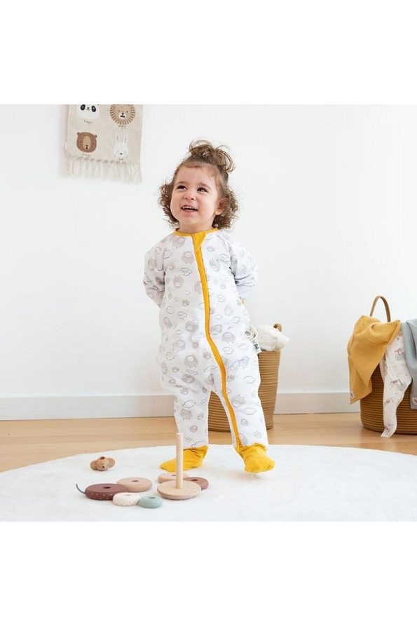 Owli Unisex White Sleep Sack 2.7 Tog