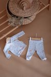 Lilou Lilian Organic Cotton Kimono & Footed Pants