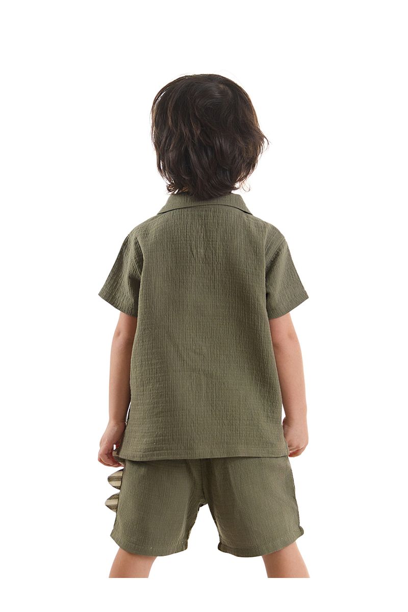 1_org_zoom-7700.jpg Denokids Dino Boys' Baby Summer Muslin Shorts and Shirt Set