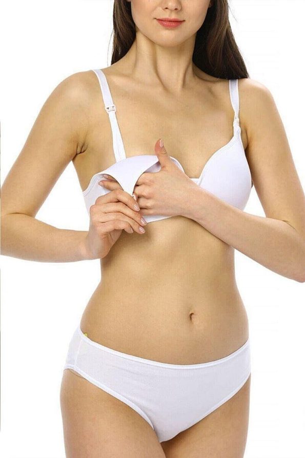 Ishıl Nursing Cotton Bra for Maternity and New Mothers