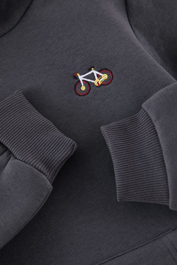 Trendyolmilla Kids Anthracite Printed Mini Me Sweatshirt