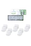 Novibaby 5-Pack Bamboo Newborn Socks in Snow White