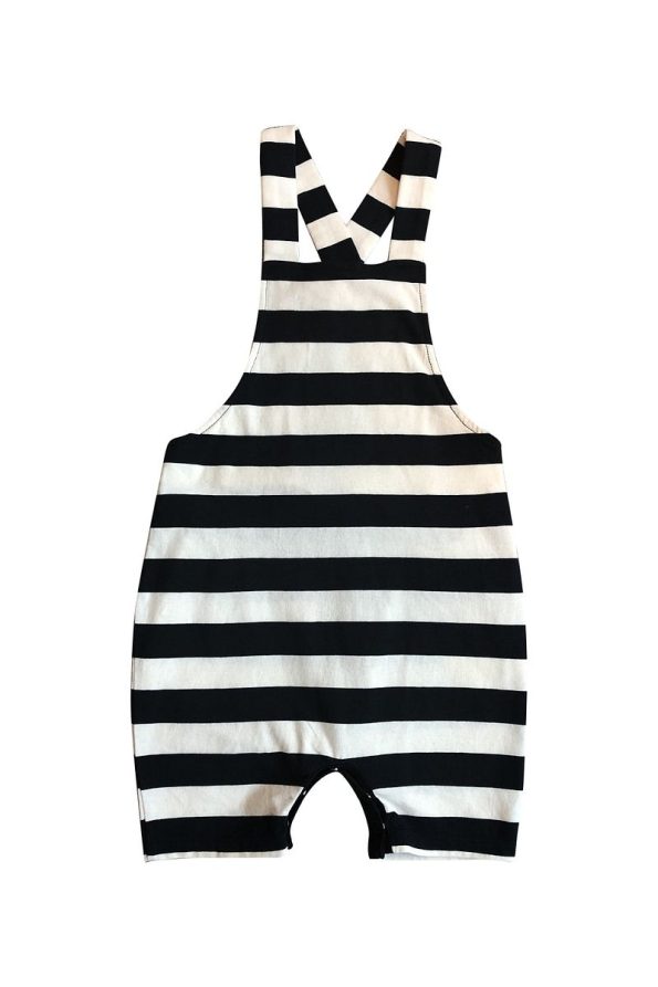 Verte Vallée Striped Unisex Baby Overall