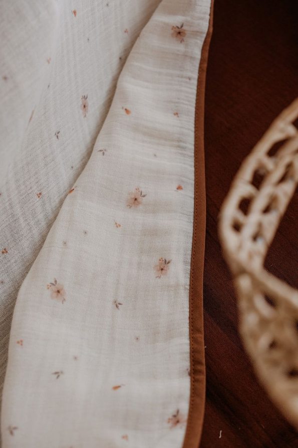 TBA COLLECTION Muslin Blanket | Tiny Boho Florals