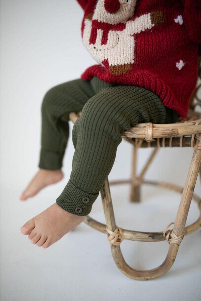 3_org_zoom-155.jpg gogo bici Button Detail Ribbed Knit Leggings for Girls