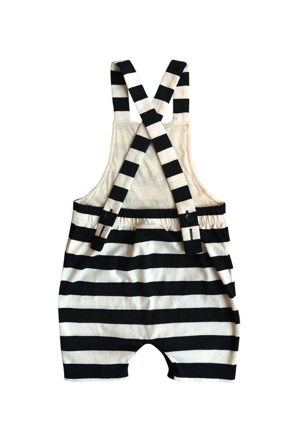 Verte Vallée Striped Unisex Baby Overall