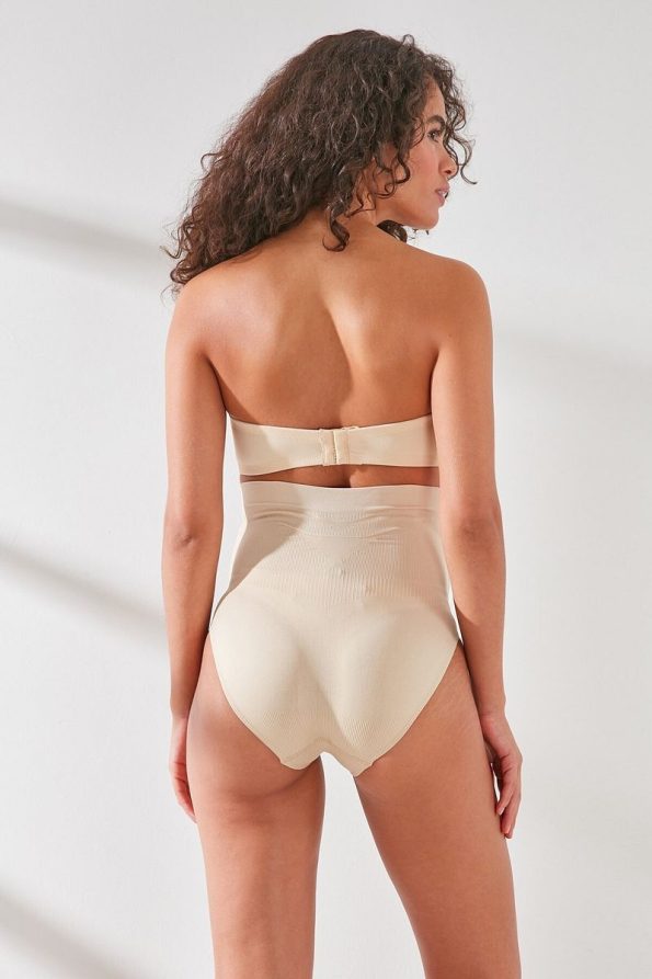 C&CITY Women's Maternity Briefs Beige