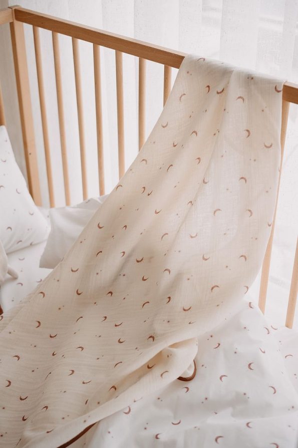 TBA COLLECTION Muslin Blanket | Boho Moons