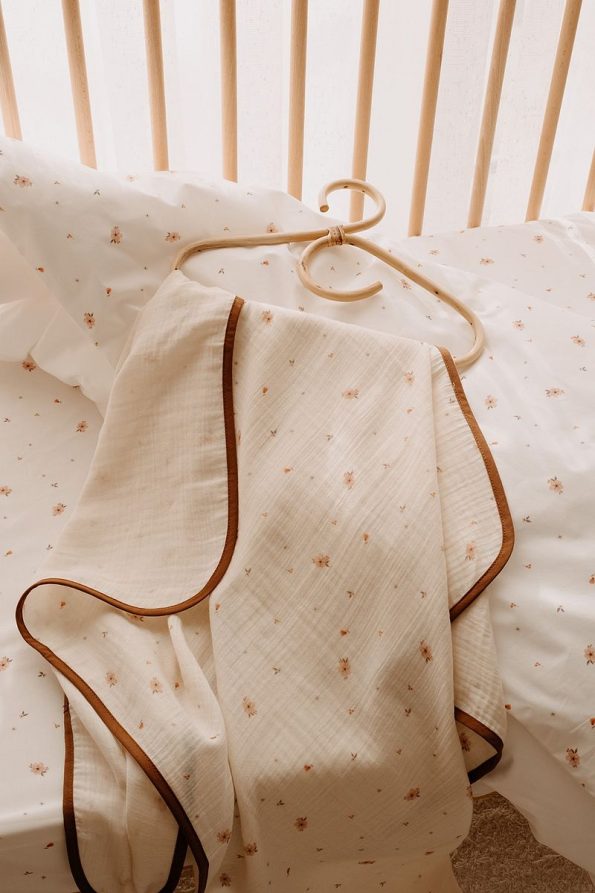 TBA COLLECTION Muslin Blanket | Tiny Boho Florals