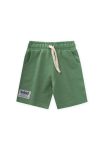 Label Detail Capri for Ages 1-10 in Olive Green