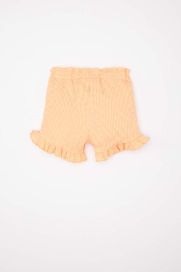 Girls' Baby Comfort Fit Waffle Shorts