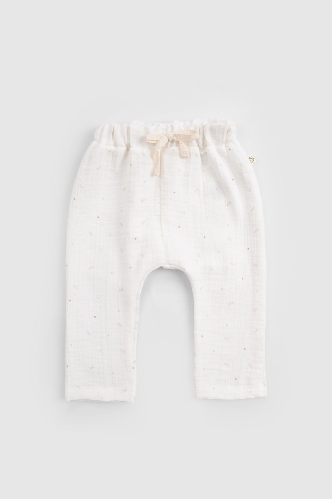 Artboard_1_59e568a5-86c4-4543-b356-87162dd3b24f.jpg Organic Cotton Muslin Ecru Baby Pants