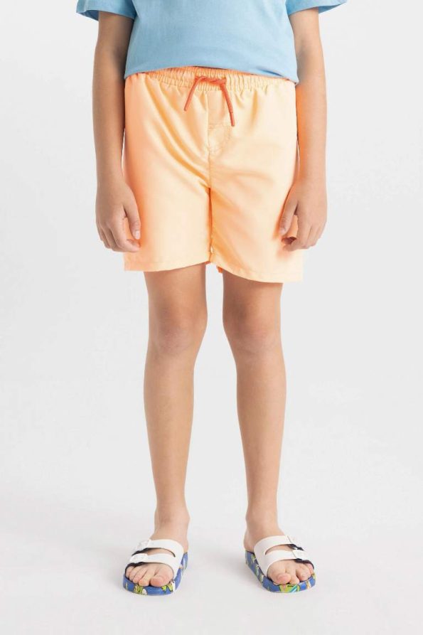 Boys' Basic Solid Swim Shorts
