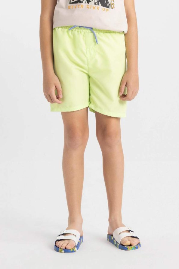 Boys' Basic Solid Swim Shorts