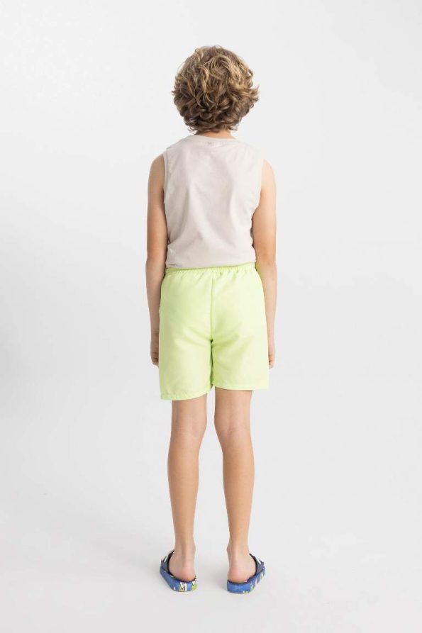 Boys' Basic Solid Swim Shorts