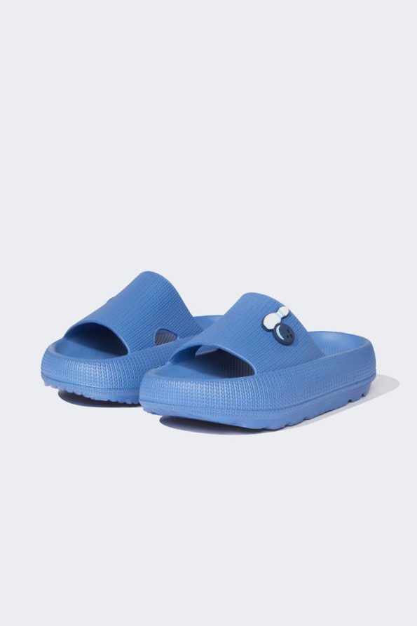 Boys' Ribbed Sole EVA Slippers
