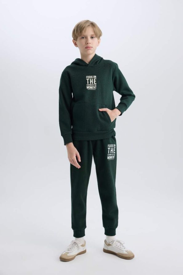 Boys' Pocket Graphic Hoodie School Sweatshirt
