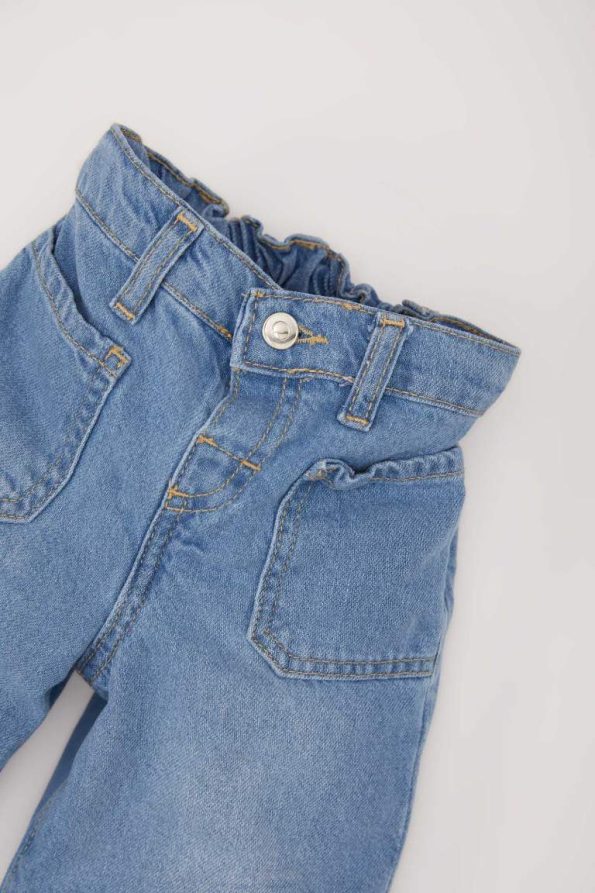 Baby Girl Wide Leg Jean Pants