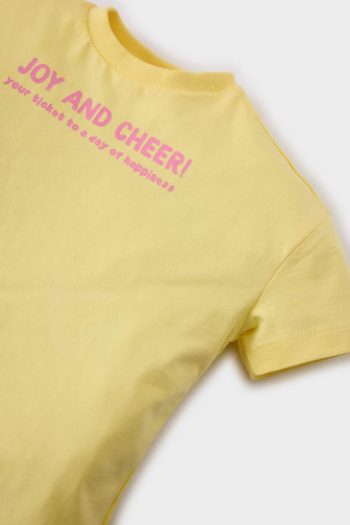 Girls' Baby Short Sleeve Printed T-Shirt