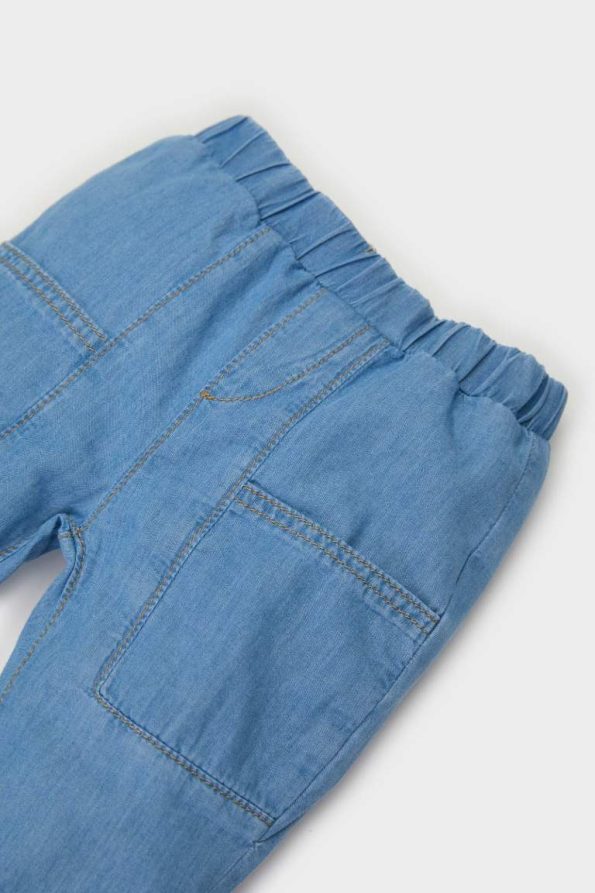 Boys' Elastic Waist Denim Pants