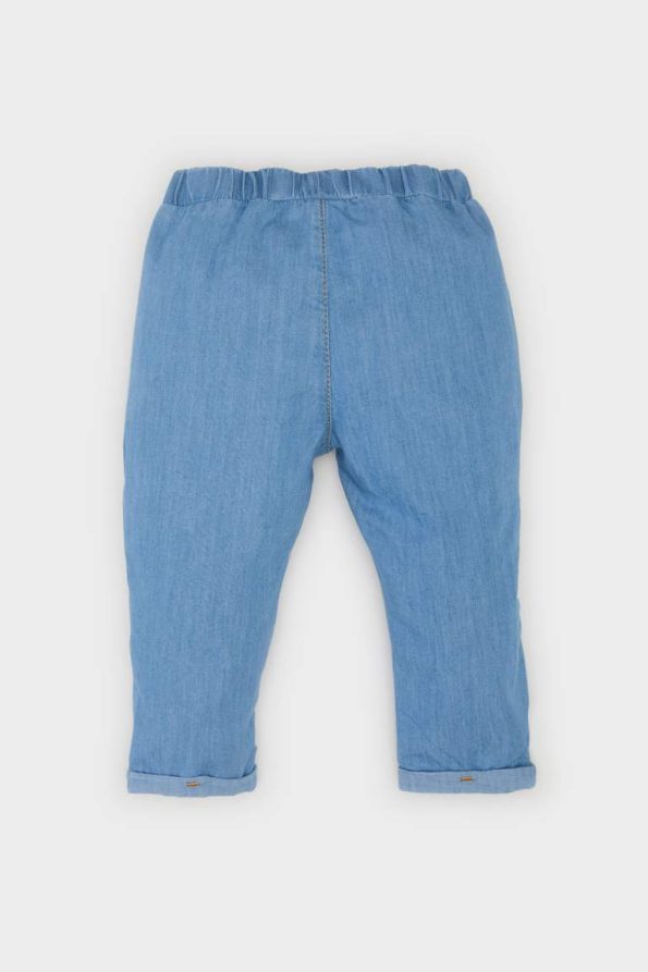 Boys' Elastic Waist Denim Pants