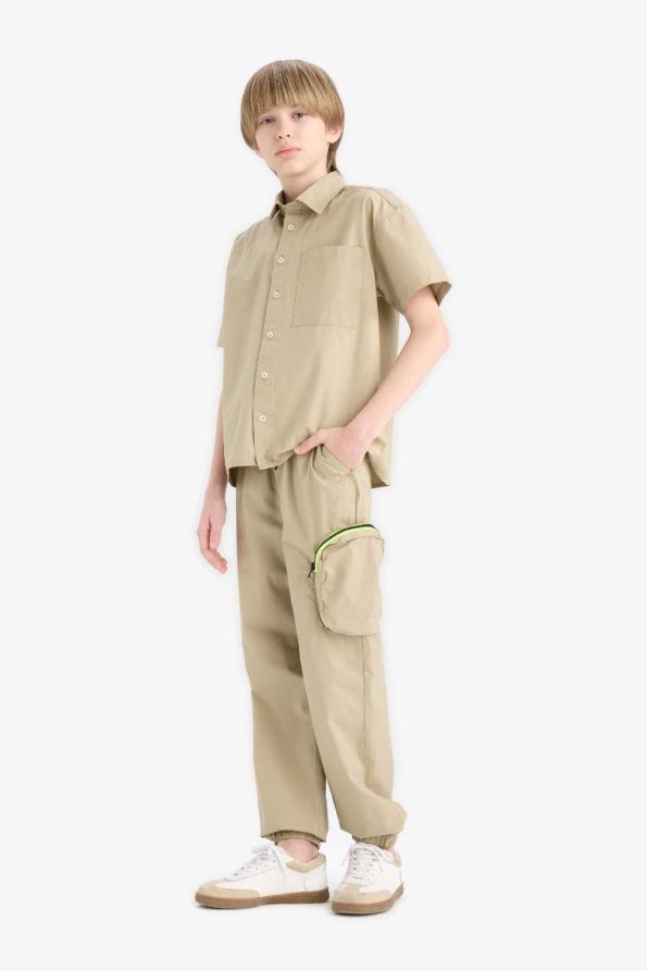 Boys' Cargo Pocket Jogger Pants