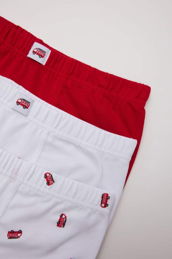 Boys' Printed 3-Pack Boxer Briefs