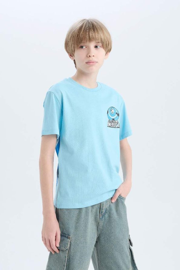 Boys' Marvel Avengers Crew Neck Short Sleeve T-Shirt