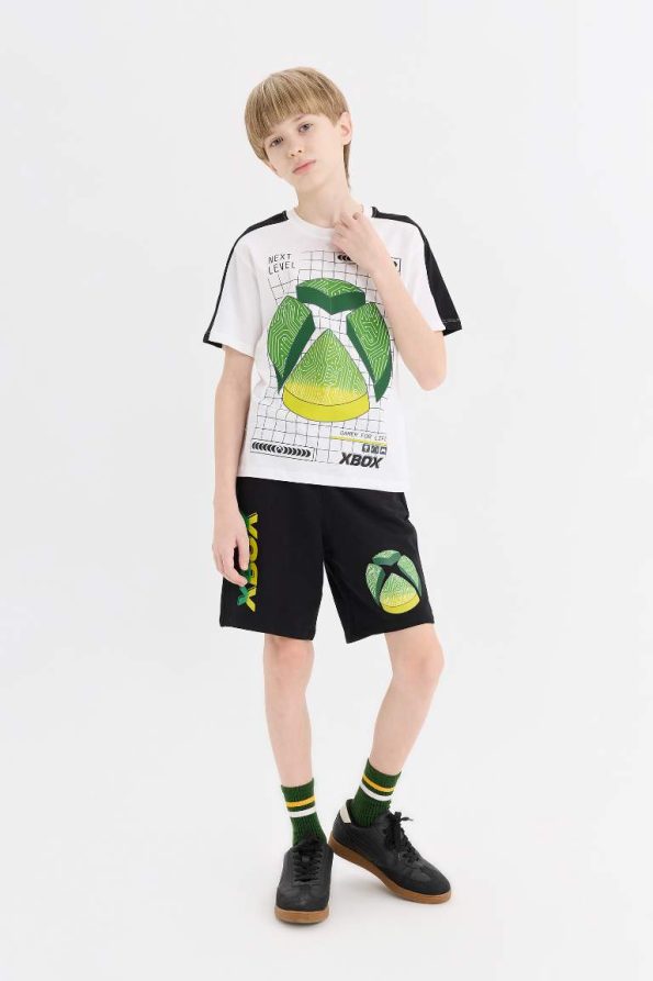 Boys' Xbox 2-Piece Short Sleeve T-Shirt and Elastic Waist Shorts Set