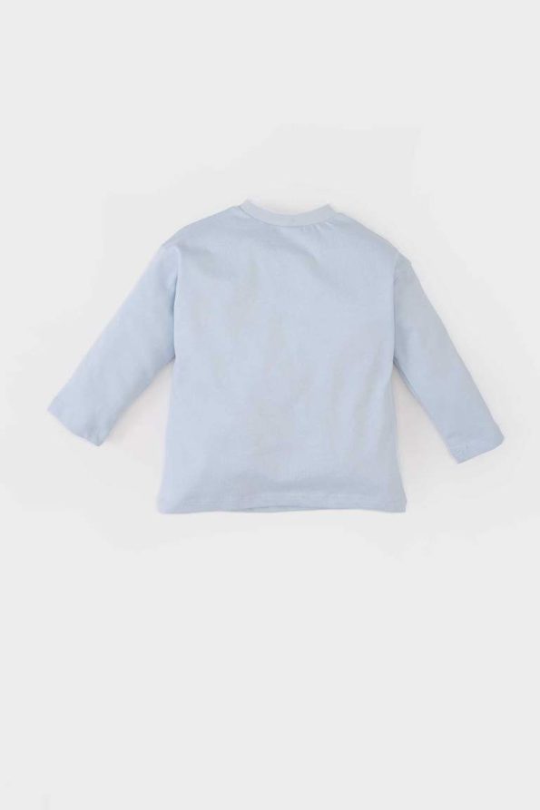 Boys' Printed Long Sleeve Crew Neck T-Shirt