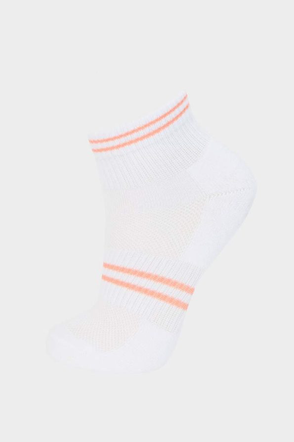Girls' 5-Pack Cotton Ankle Socks