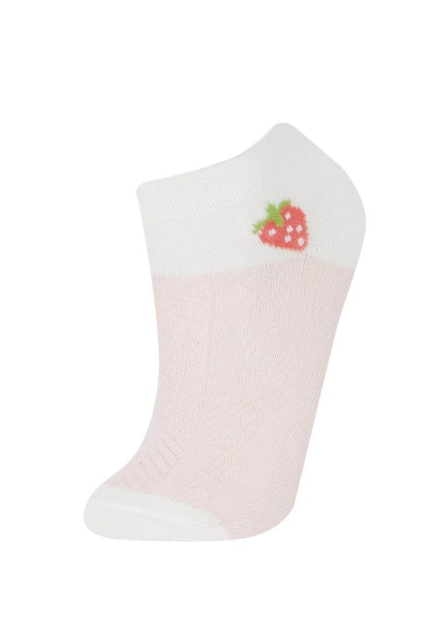 Girls' 3-Pack Cotton Ankle Socks